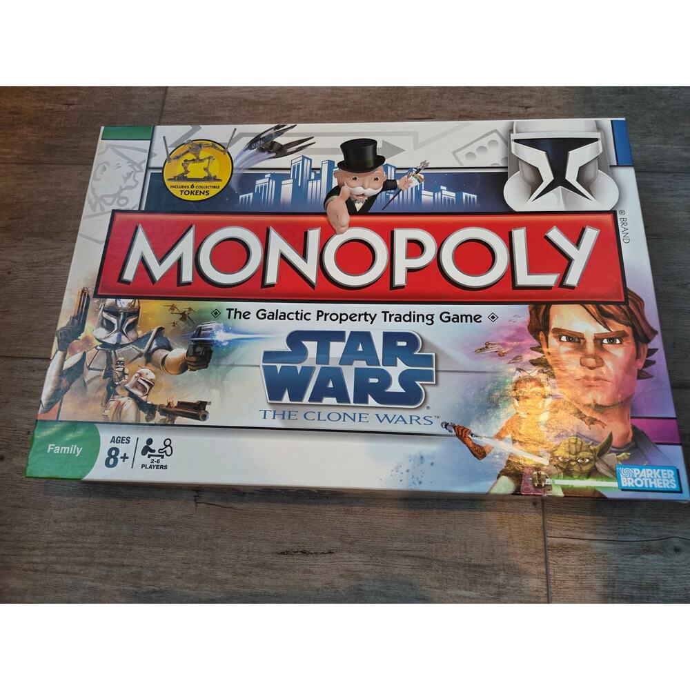 Monopoly Star Wars‎ The Clone Wars Edition (Complete)